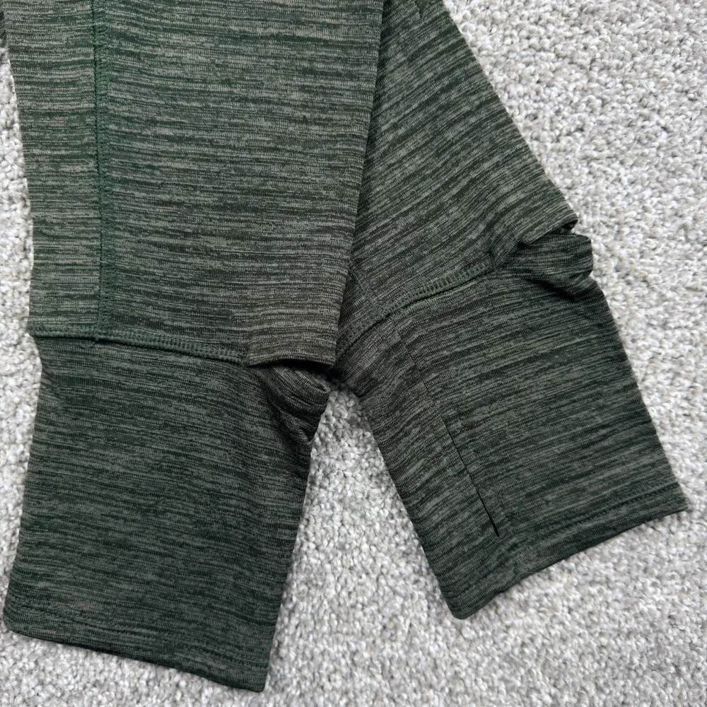 Ariat Rebar Gridwork Baselayer 1/4 Zip Long Sleeve T-Shirt Green Mens XXLT